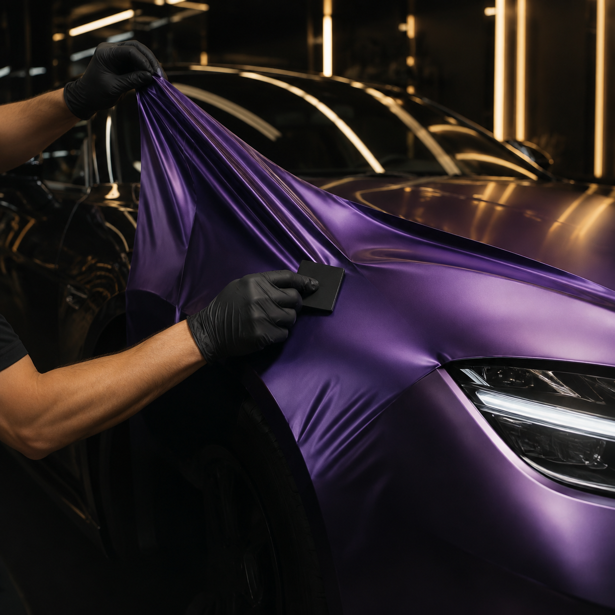 Covering automobile Pole Cover